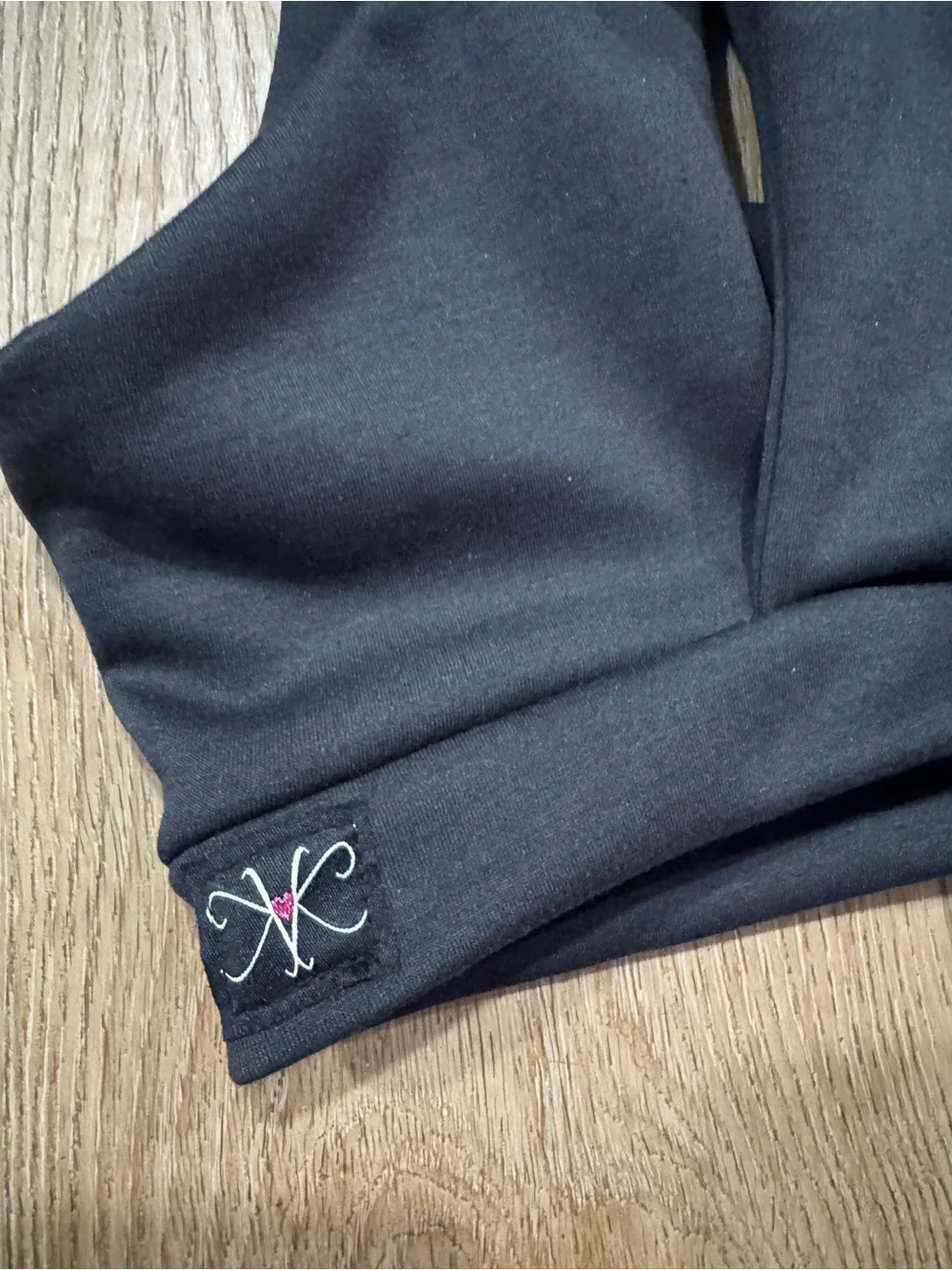 NWT Kandi Kouture Luxe Life Bra Top Black Child Medium CM 5/6 Dancewear